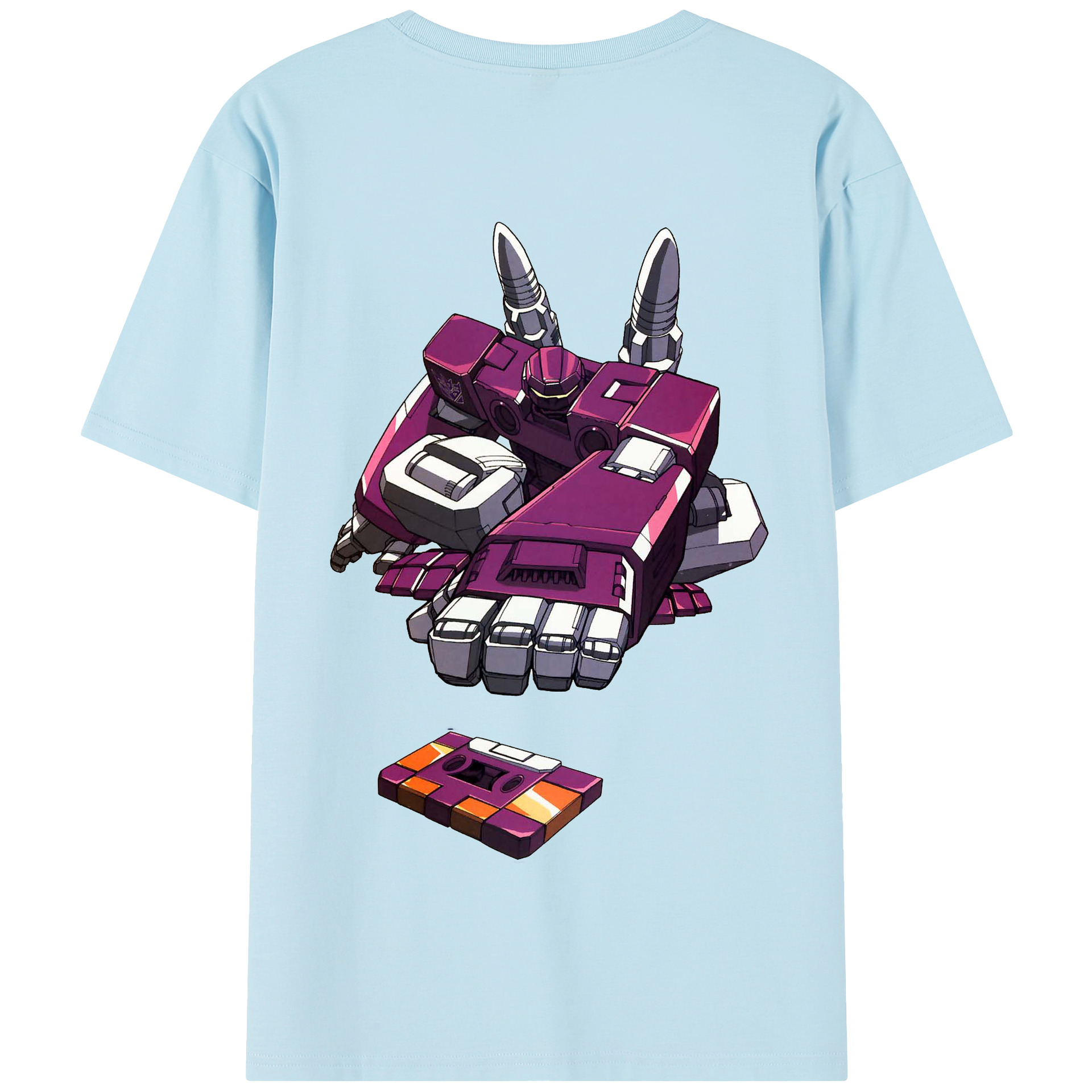 （画像用）  綿100％半袖Tシャツ（背面プリント）